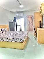 Apartment, Balcony | 1 bedroom, down comforters, individually decorated, free WiFi