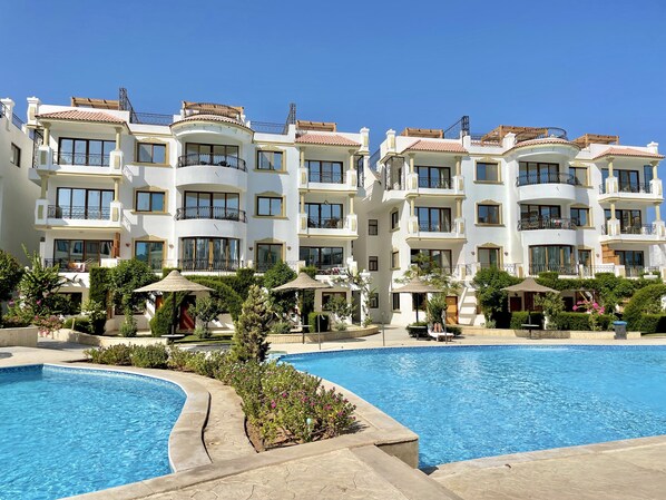 Front of property - Sharm Hills Aqua park Resort (Sharm El Sheikh)