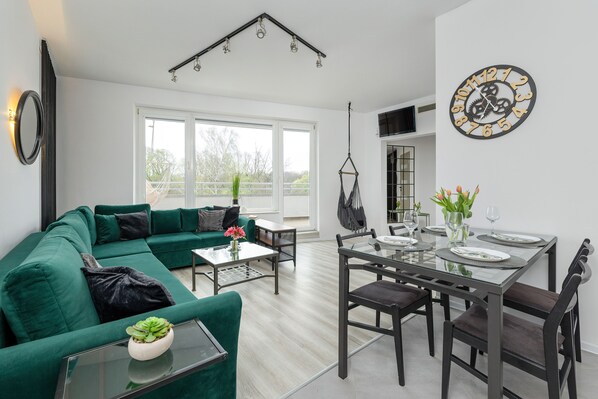 Apartment, 1 Schlafzimmer, Balkon, Meerseite | 1 Schlafzimmer, Bettwäsche