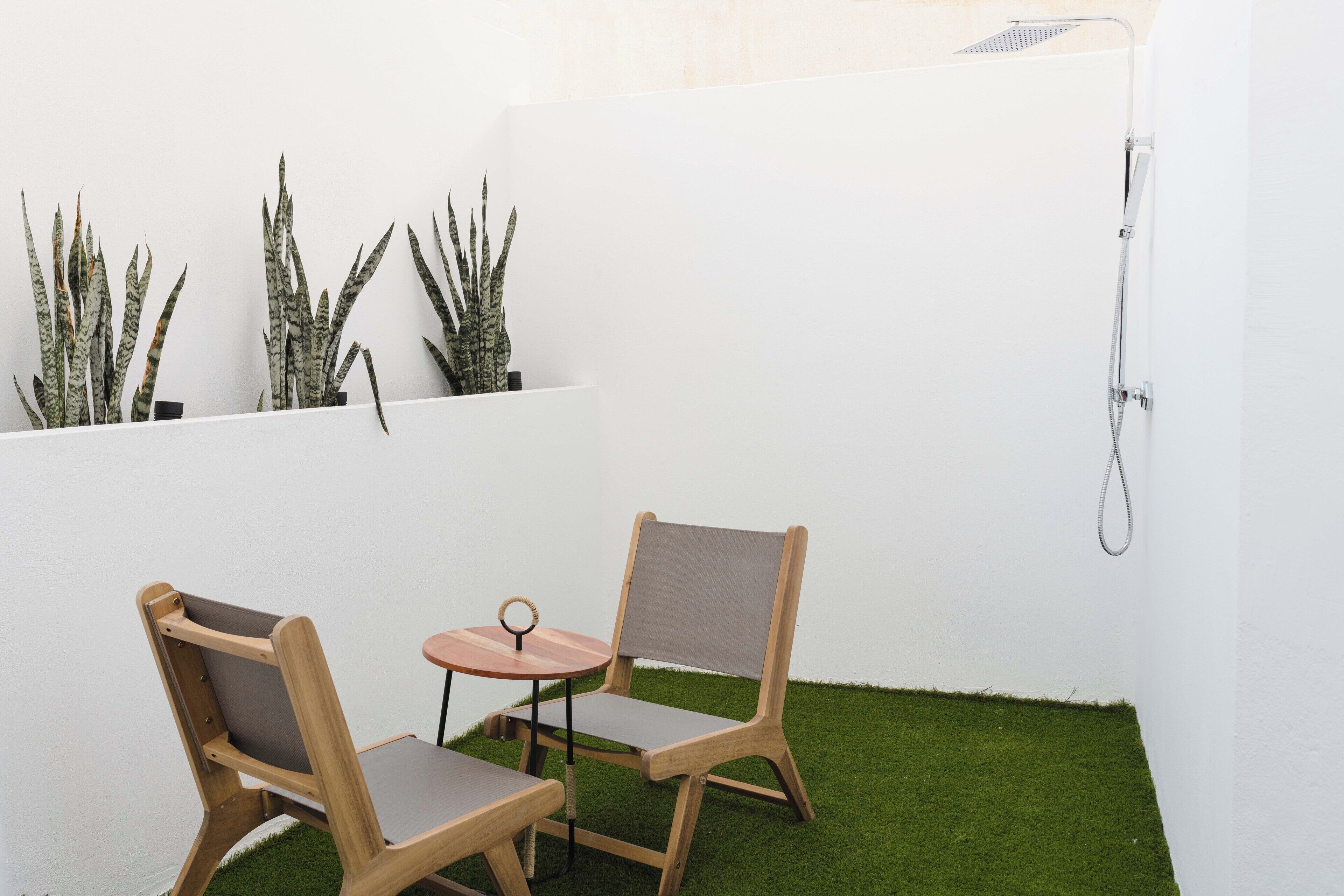 Deluxe suite, 1 slaapkamer | Terras