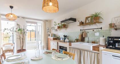 Maison charmante avec jardin, terrasse et animaux acceptés