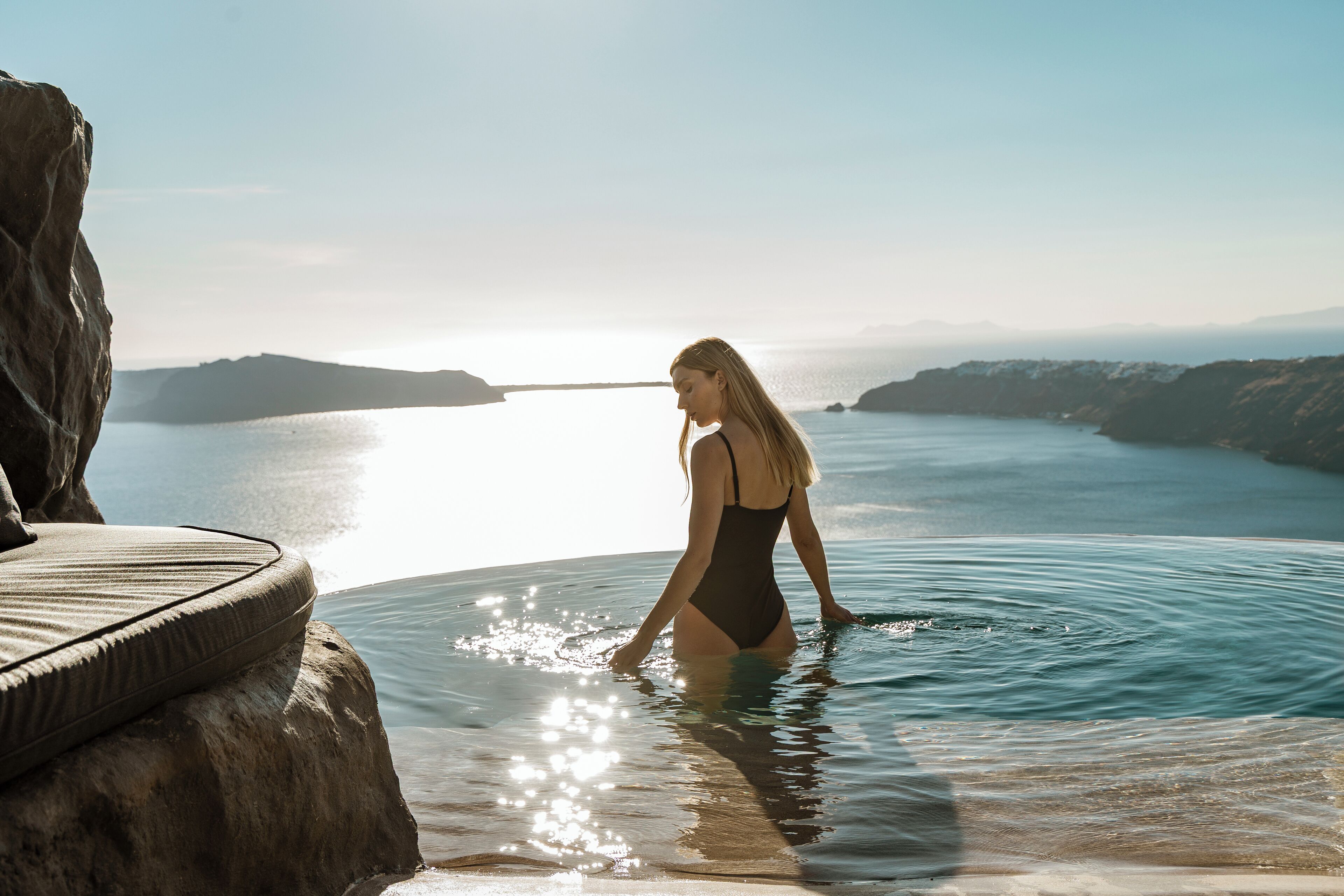 Sunset Suite Caldera View with Private Pool | Terraza o patio