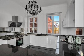 Fridge, microwave, oven, dishwasher - Warsaw Castle Apartments - Old Town, Castle View by Rentujemy (Warszawa)