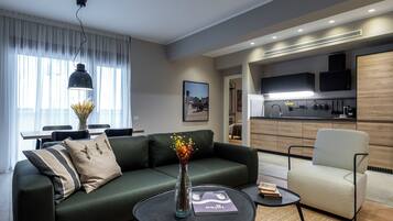 Appartement, 2 chambres | Coin séjour