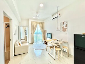 City-Apartment | Wohnbereich