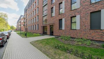 Majoituspaikan julkisivu