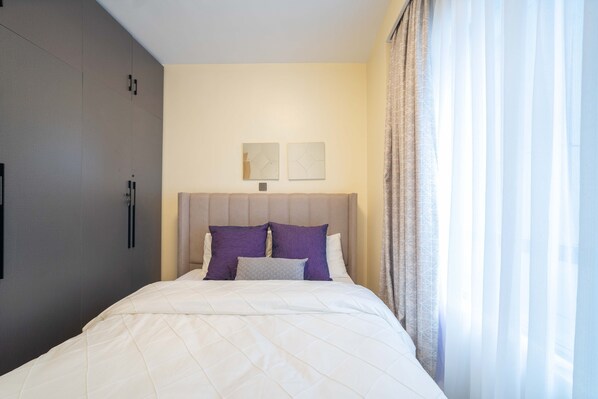 2 bedrooms, iron/ironing board, free WiFi, bed sheets - The epitome of convenience in Kilimani! Our 2-bedroom Tranquil Nest. (Nairobi)