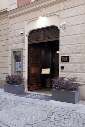 Fassade der Unterkunft