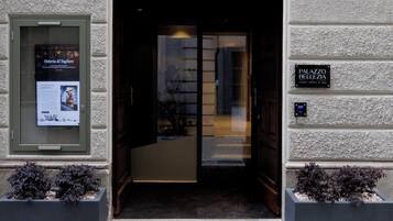 Voorkant van accommodatie