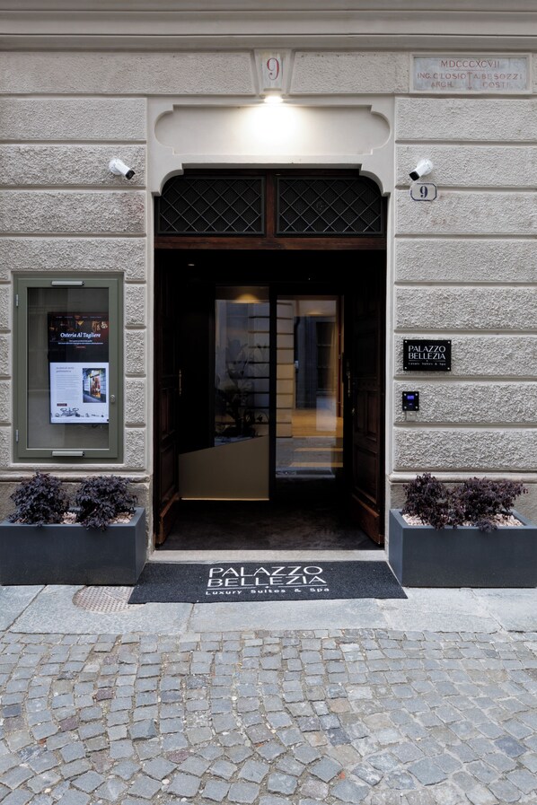 Façade de l’hébergement