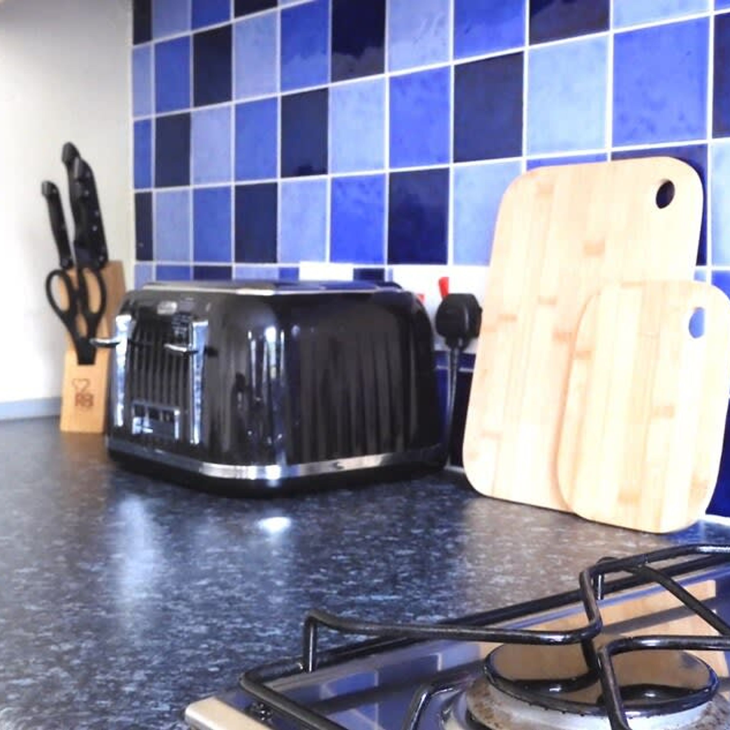 Apartment | Private kitchen | Fridge, electric kettle, toaster