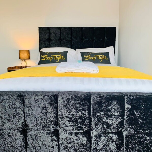 1 bedroom, desk, iron/ironing board
