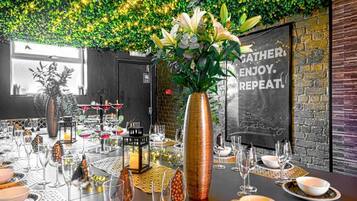 Apartment | Private kitchen | Fridge, electric kettle, toaster, cookware/dishes/utensils