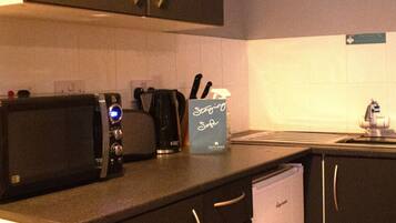 Apartamento | 1 quarto, escrivaninha, ferros/tábuas de passar roupa