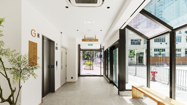 Zitruimte lobby