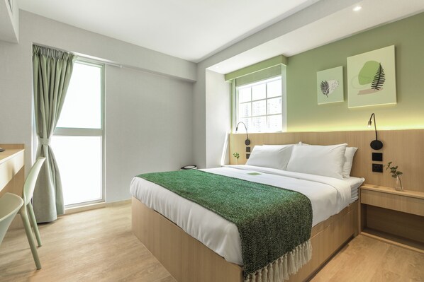 Deluxe Double Room | In-room safe, desk, blackout curtains, free WiFi