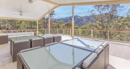 Our Loft sits above our Guest House main residence with balcony view