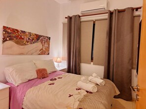 2 soverom, strykejern/-brett, wi-fi og sengetøy