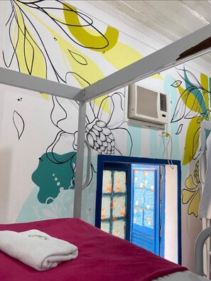 6 habitaciones, tabla de planchar con plancha, wifi y ropa de cama