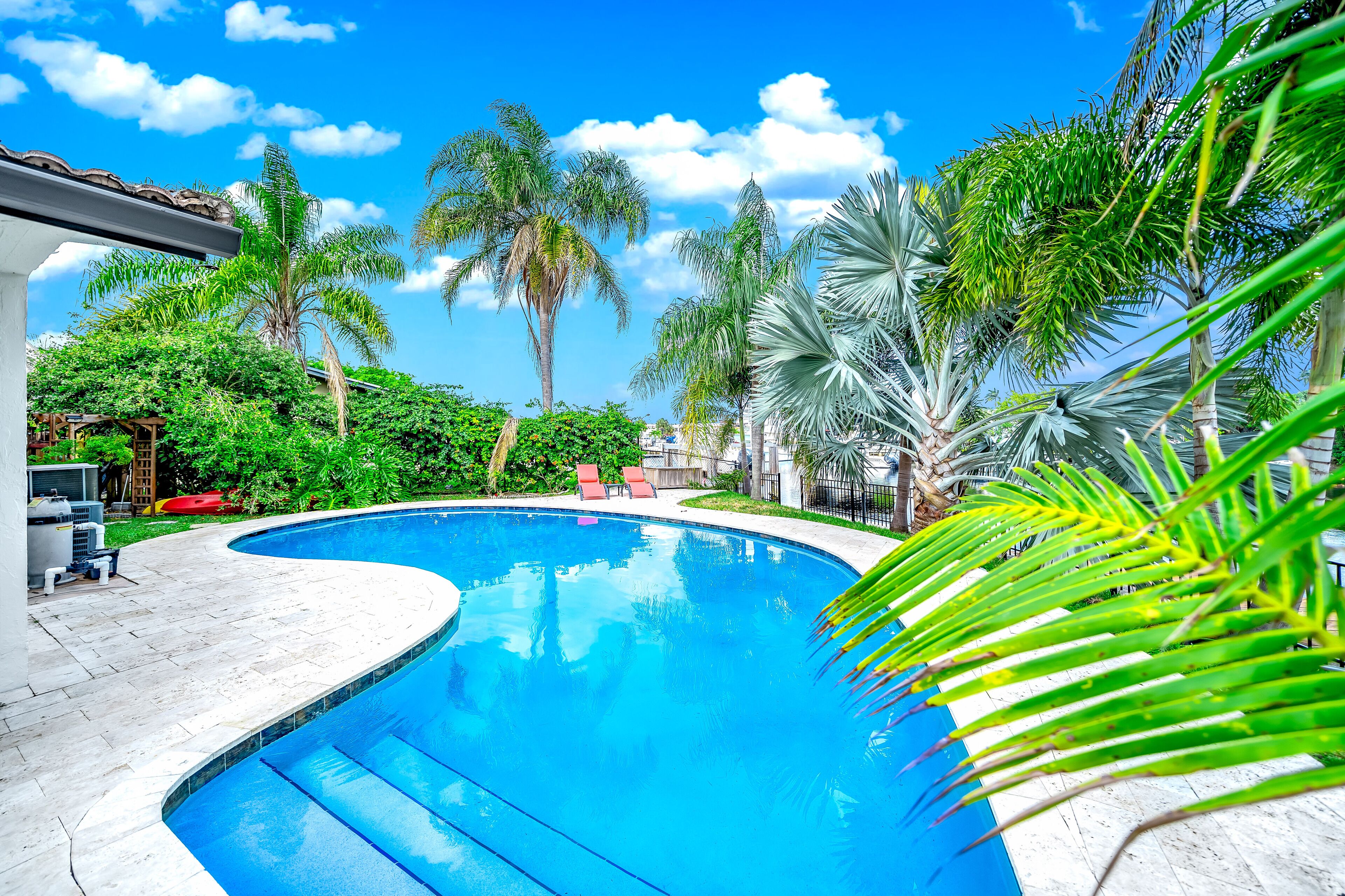 Heated Pool & Waterfront! Kayak+Close 2 Beach!