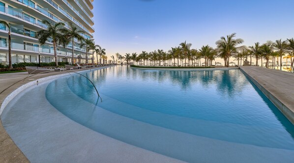 2 outdoor pools - Maritima Playa by Naya Homes (Nuevo Nayarit)