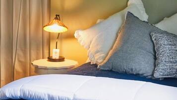 2 makuuhuonetta, silitysrauta/-lauta, Wi-Fi, vuodevaatteet