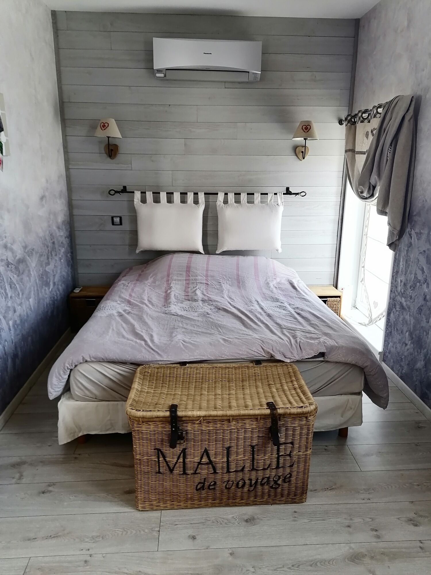 2 bedrooms, iron/ironing board