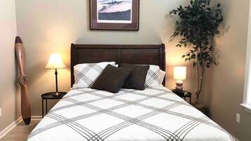 2 habitaciones, tabla de planchar con plancha y wifi gratis