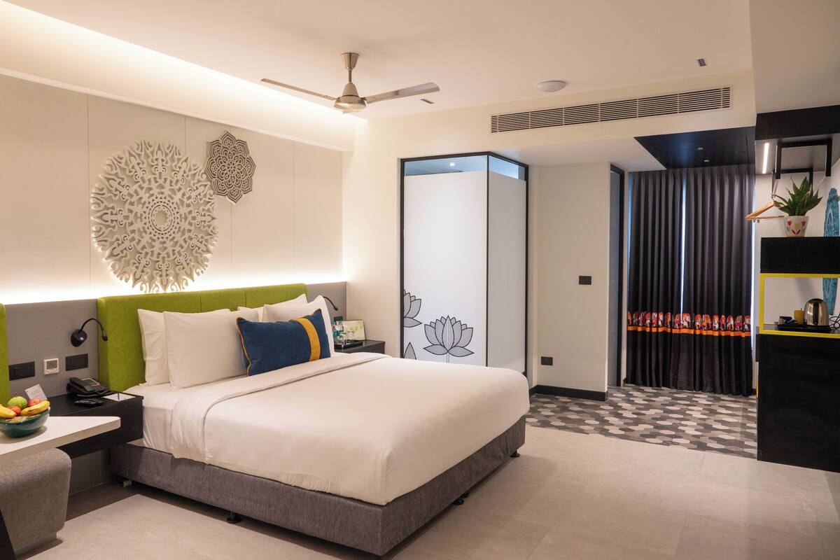 Quarto executivo | 1 quarto, quartos à prova de som, Wi-Fi de cortesia