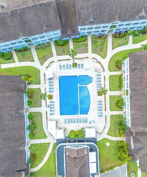 Pool - Sea View Apart/1 CH A/C 1 BATH/Near Beach in the heart of the Center/Pool /Wifi
 (Las Terrenas)