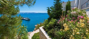 Directly on your own beach