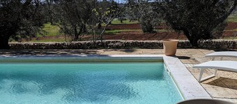 Tenuta Lavati, three trulli with private pool in Santa Maria di Leuca.