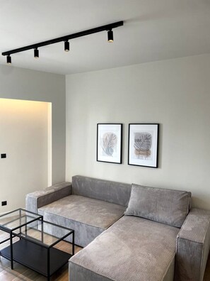 Living area - Athens City Chic apartment (2 bathrooms) (Athina)