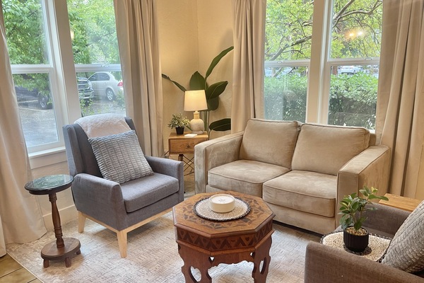 Área de sala de estar