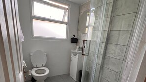 Bathroom - Luxury Modern Cabin, (Grays)