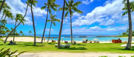 公寓式客房 (2 Bedrooms) | 海滩 | 在海滩、白沙