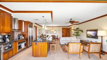 Appart'hÎtel (2 Bedrooms) | Salle de séjour | Télévision