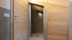 프리미엄 샬레, 산 전망 | 욕실