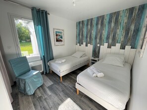 3 chambres, fer et planche Ă repasser, lit parapluie, Wi-Fi gratuit