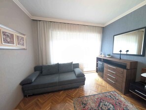 TV, fireplace - Holiday apartment close to the beach (Siófok)