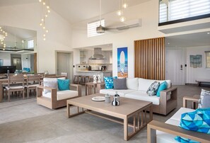 Smart TV - Ocean front Penthouse in Cabarete's world-famous kitesurfing spot. (Cabarete)
