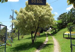 Entrada de la propiedad