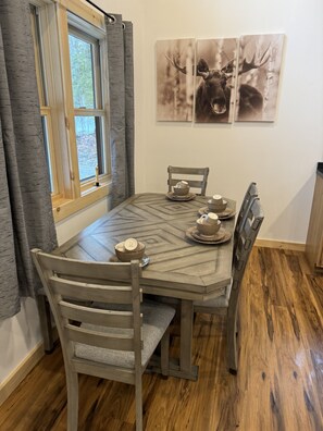 Dining - Quite/Peaceful country setting in the woods cabin/house (Johnson)