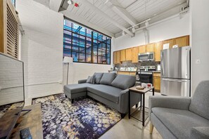 Apartamento estándar, 1 habitación | Zona de estar