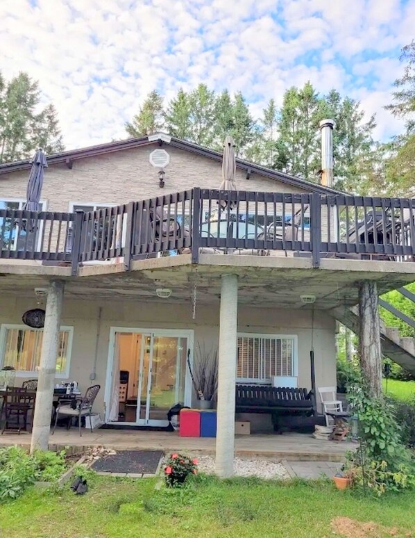 Exterior - Superbe Chalet au Bord D'un lac (Rawdon)