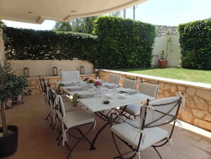 Apartment, 1 Schlafzimmer, Terrasse, Gartenblick | Terrasse/Patio