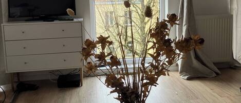 Apartment, 1 Schlafzimmer, Gartenblick | Zimmerausstattung