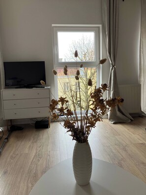 Lägenhet - 1 sovrum - utsikt mot trädgården | Rumsbekvämlighet