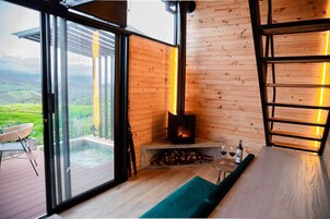 Comfort Κιν ητό Σπίτι/Προκάτ, Θέα στο Βουνό | Δωρεάν Wi-Fi, κλινοσκεπάσματα 