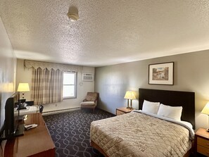 Habitación individual estándar, 1 cama Queen size, para fumadores | 1 habitación y wifi gratis 